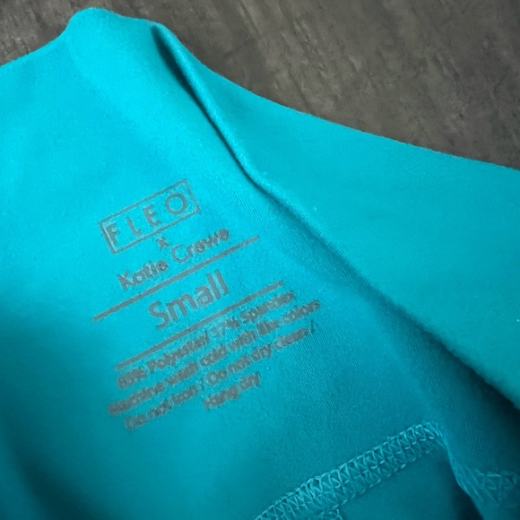 Fleo Pink and Blue Leggings - Picture 4 of 4